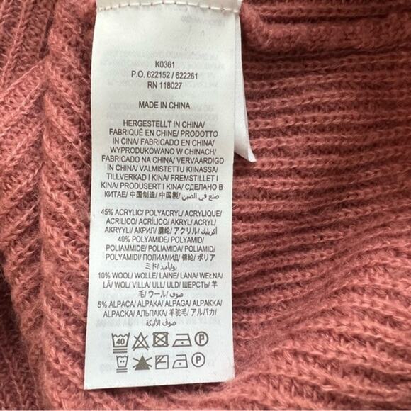 Boden Rossalyn Fluffy Jumper Back Button Sweater Size 12 - Picture 13 of 16